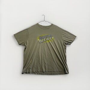 725 Originals Shirt Men XL Qui a besoin d’amour quand on a de la bière QC Humour
